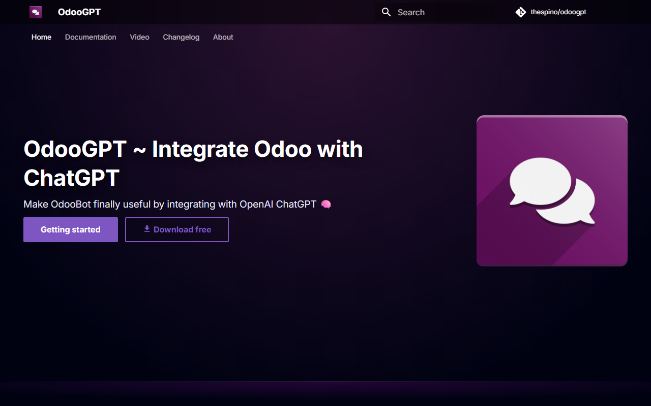 OdooGPT screenshot