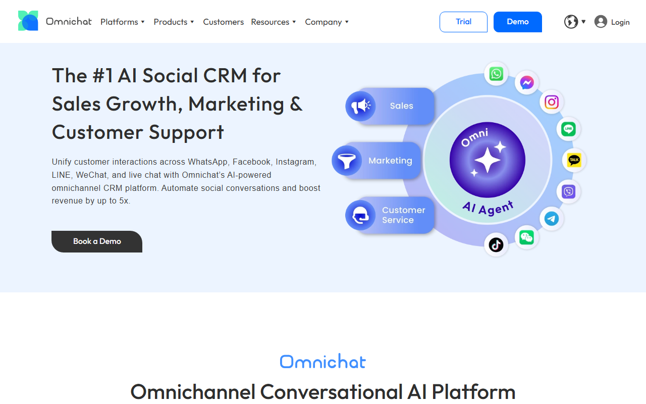 Omnichat screenshot