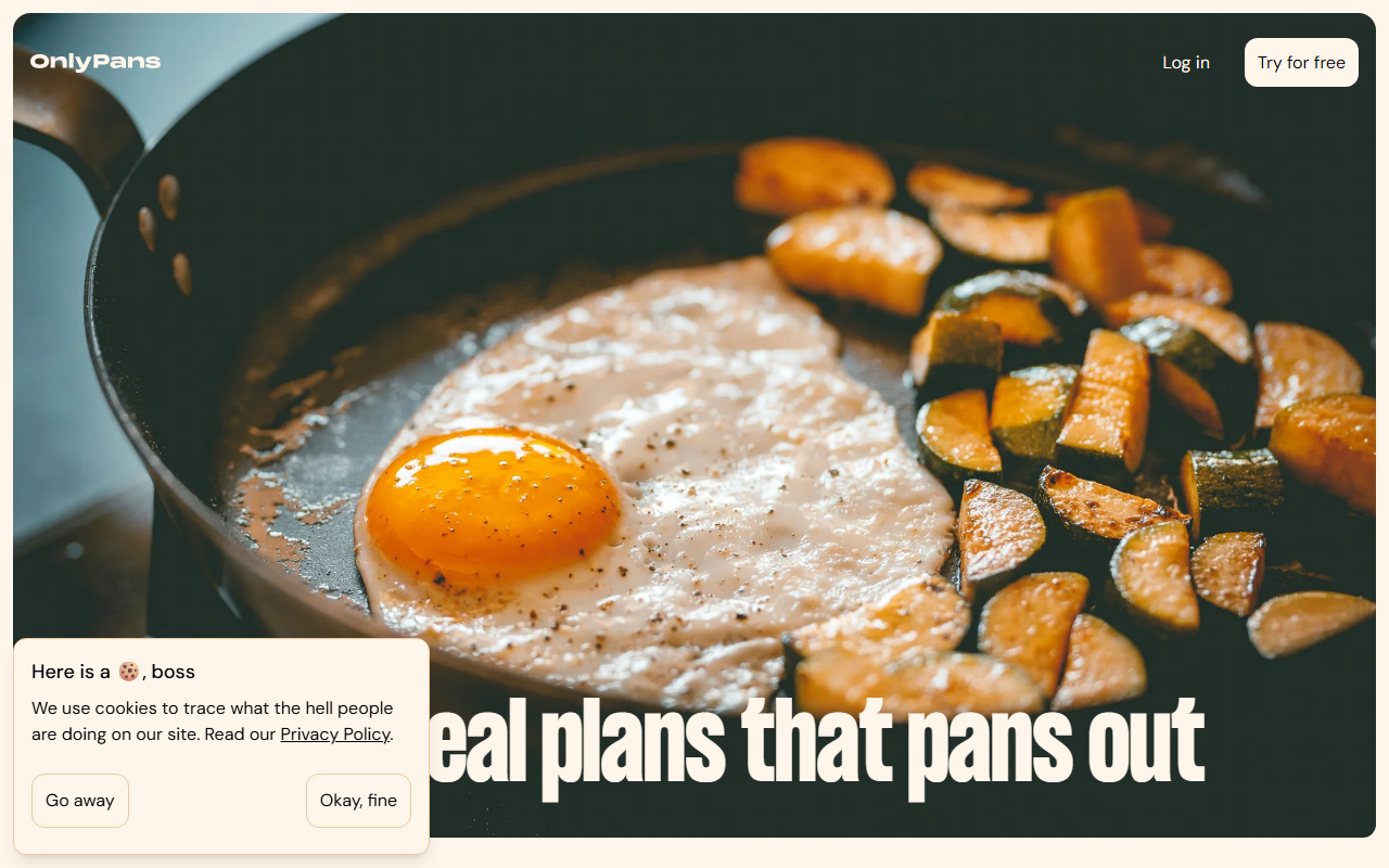 OnlyPans screenshot