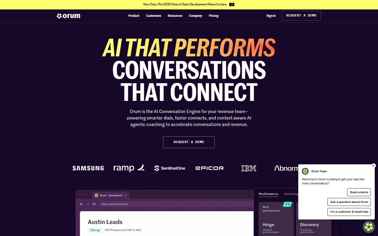 Orum screenshot