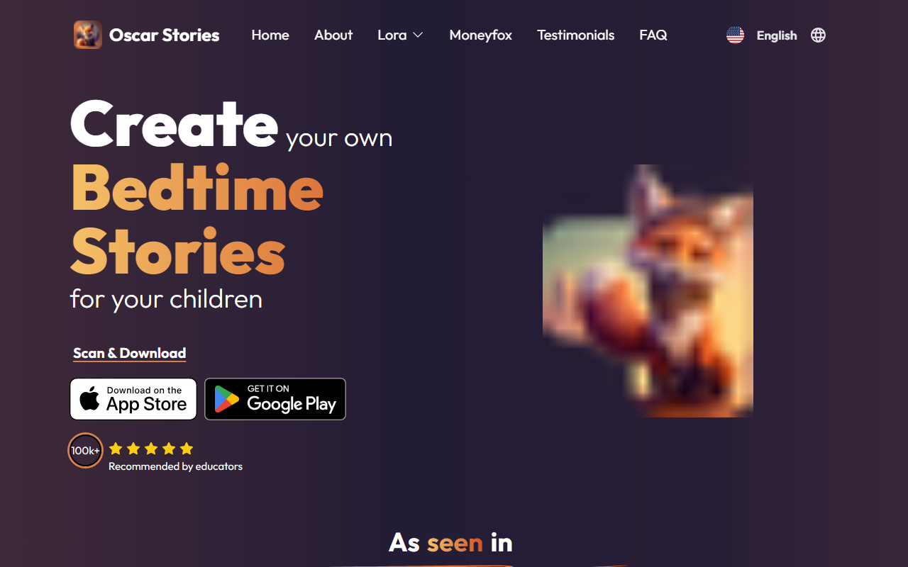 Oscar Stories screenshot