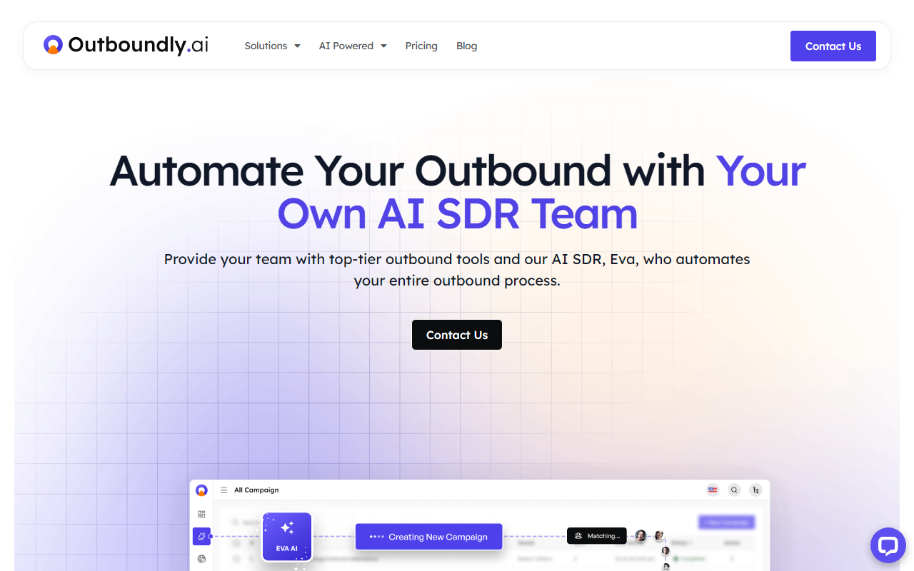 Outboundly screenshot