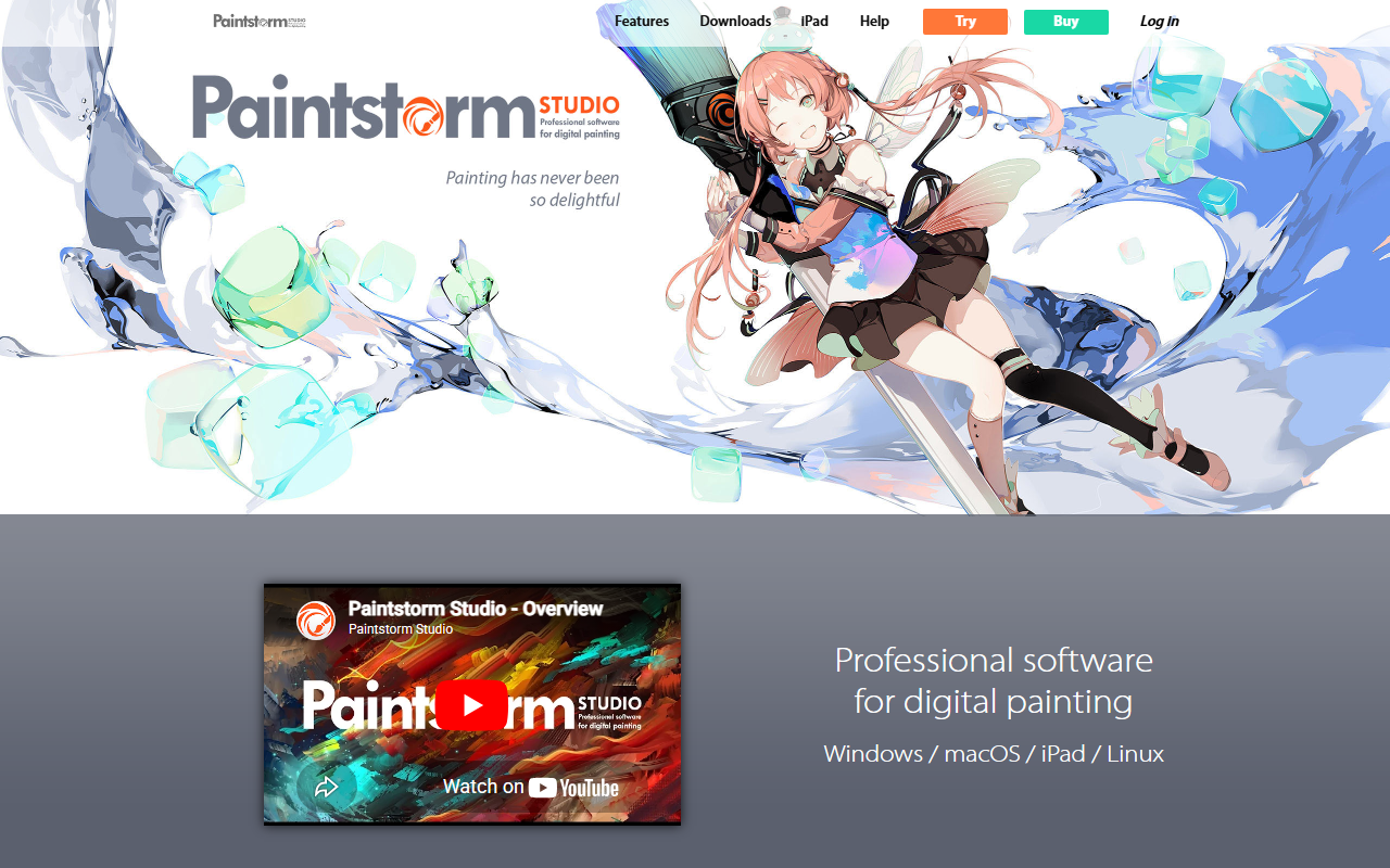 Paintstorm Studio screenshot