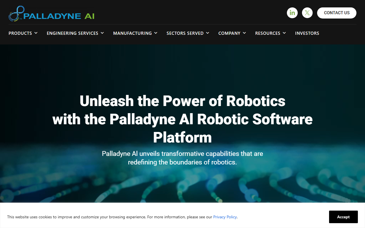 Palladyne AI screenshot