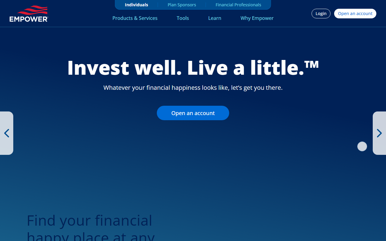 Personal Capital screenshot