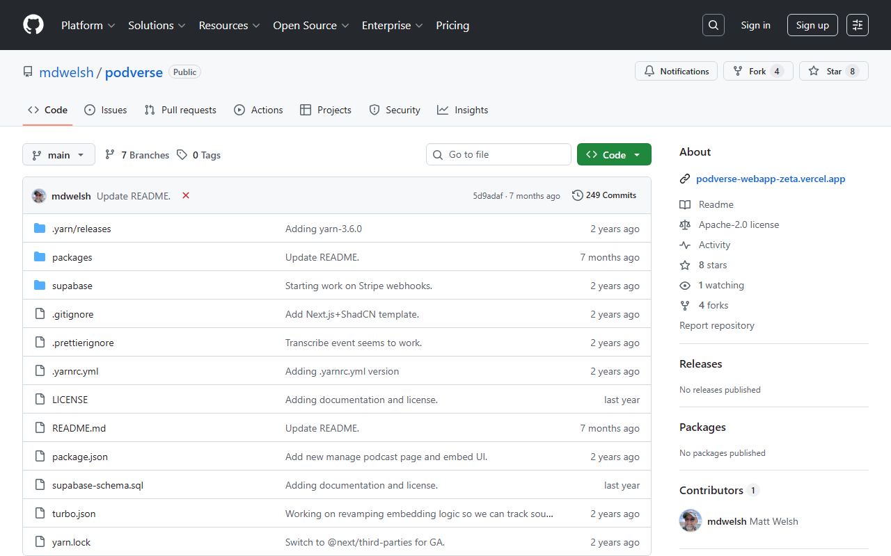Podverse screenshot