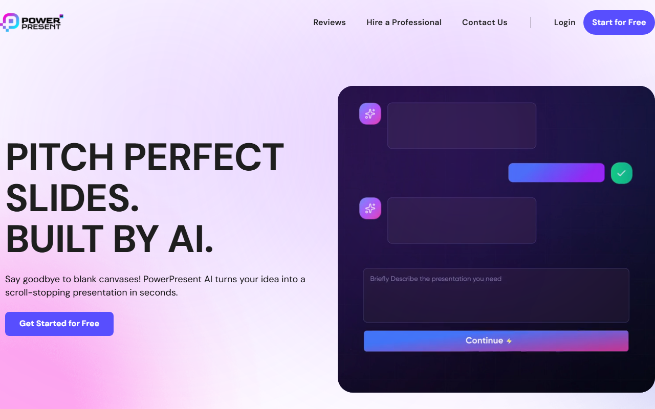 PowerPresent screenshot