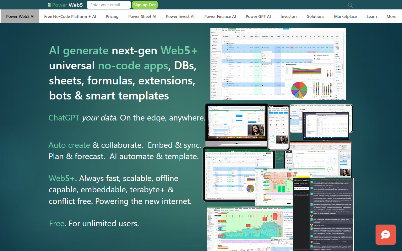 Power Web5 screenshot