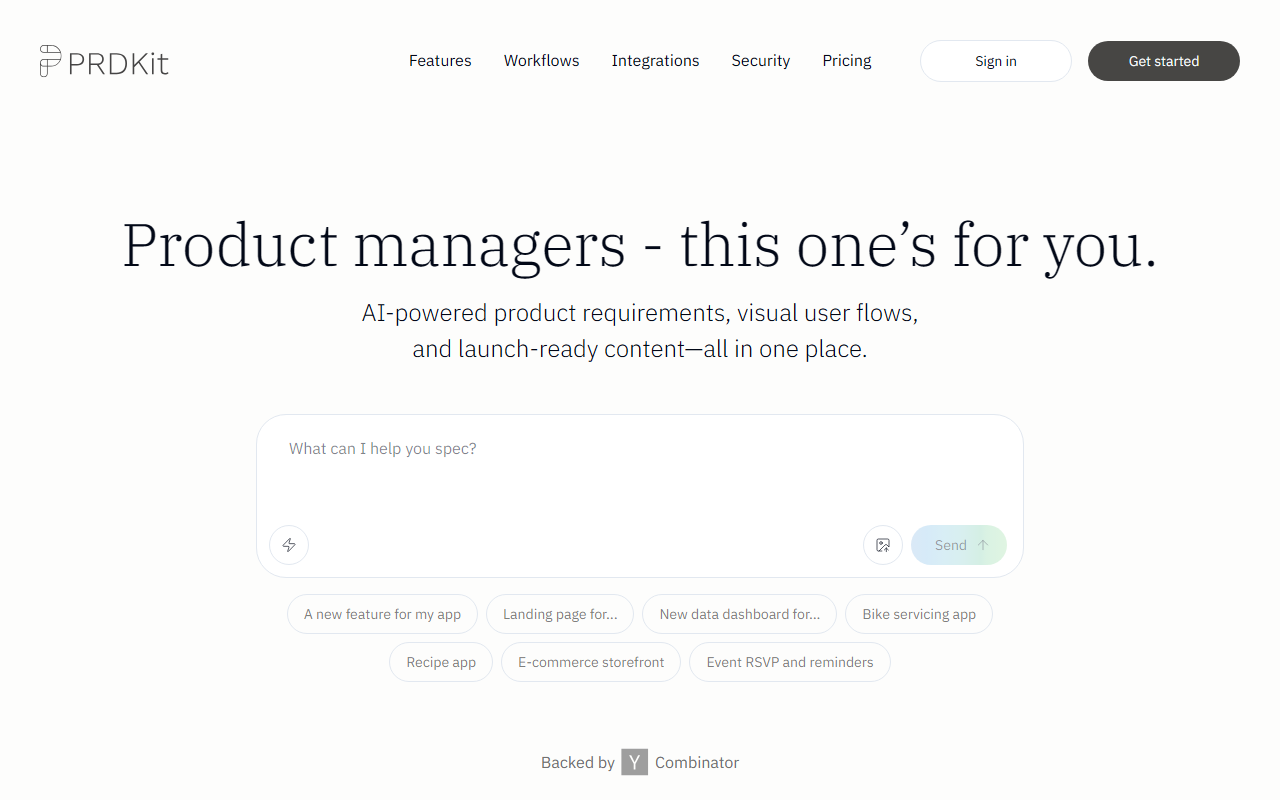 PRDKit screenshot