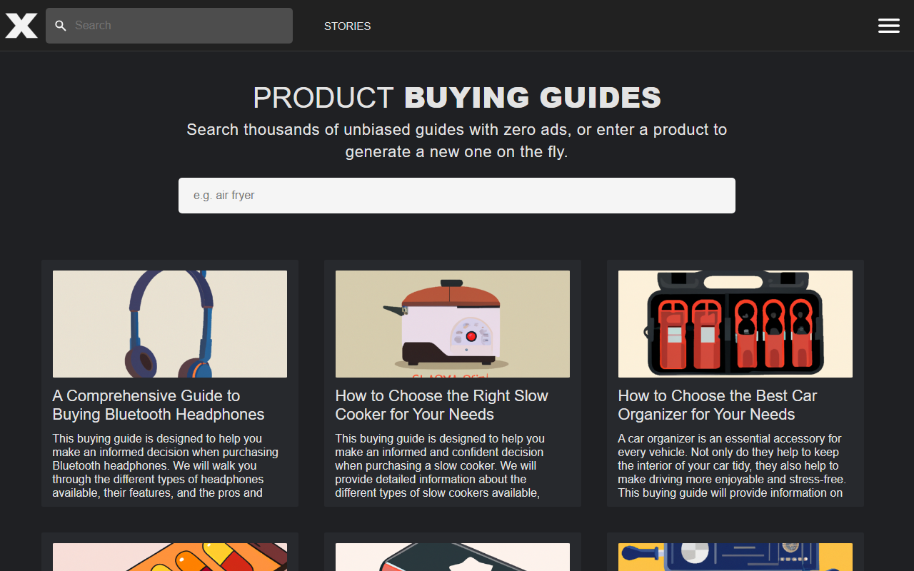 Product screenshot