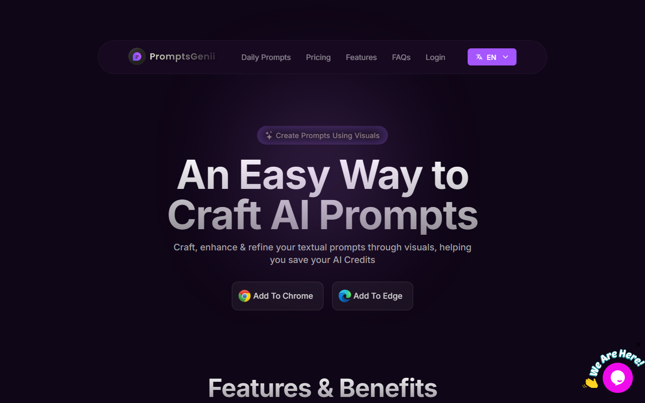 PromptsGenii screenshot
