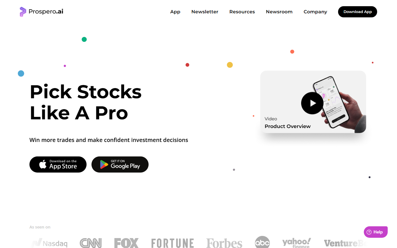 Prospero.ai screenshot