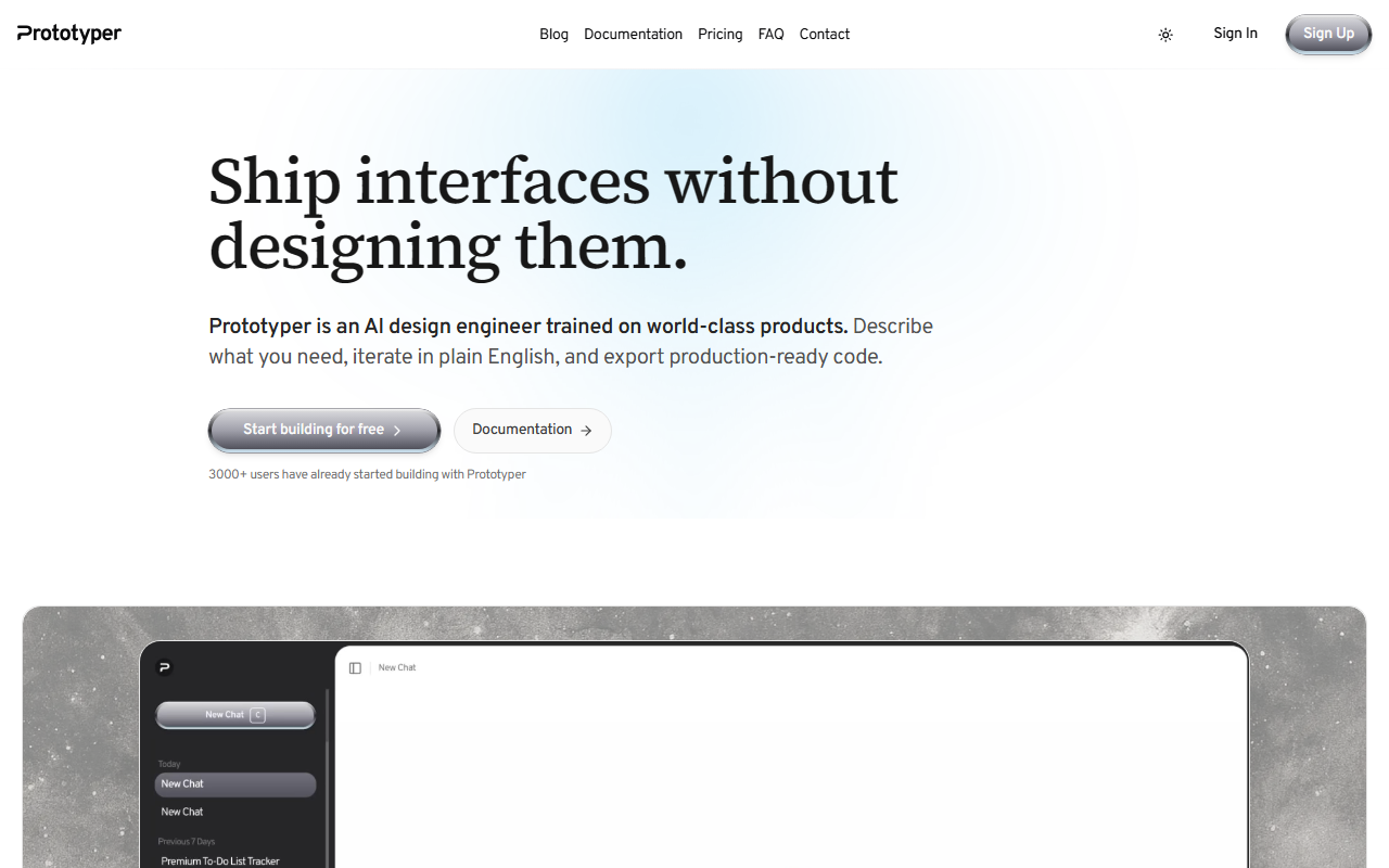 Prototyper screenshot
