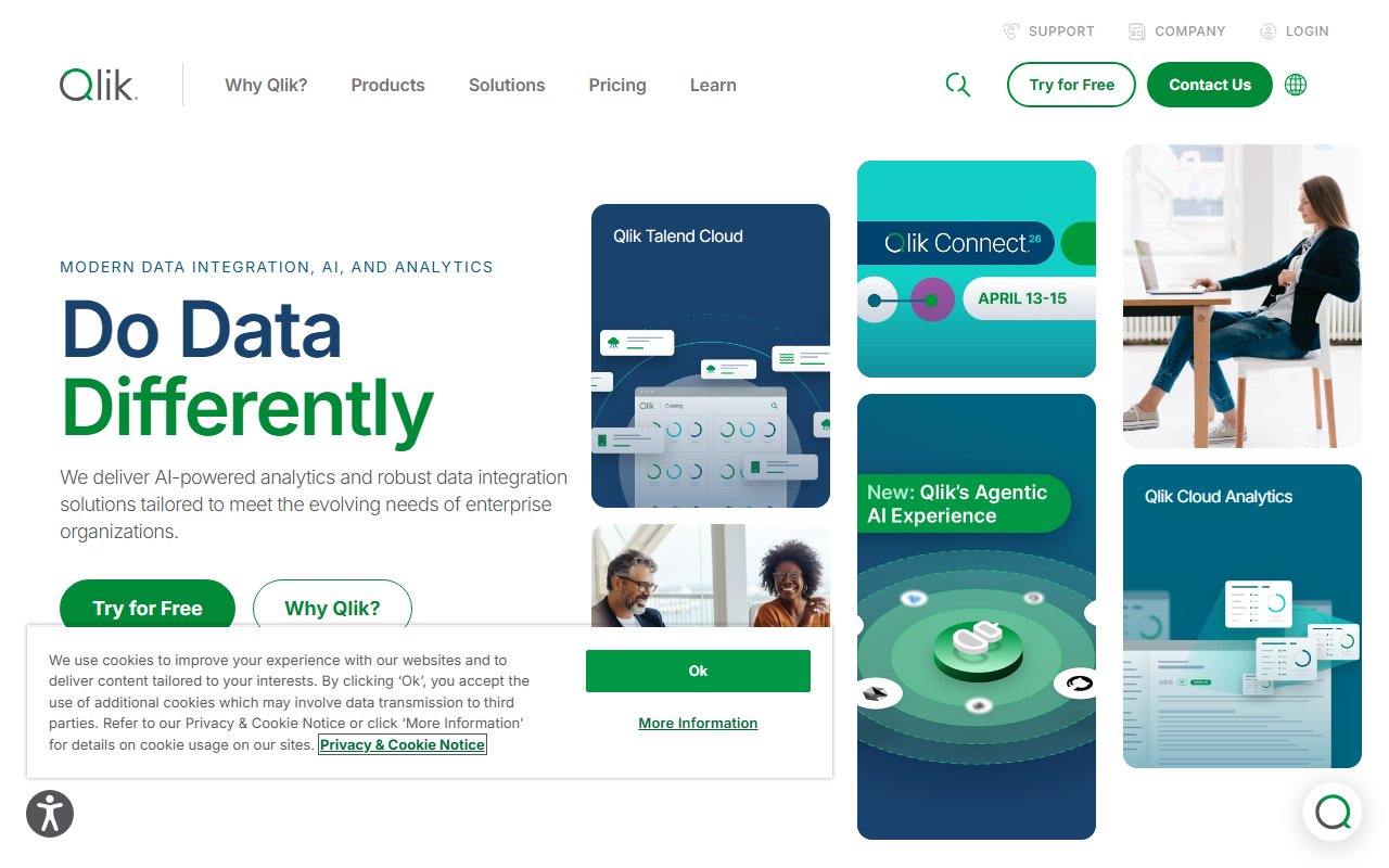 Qlik screenshot
