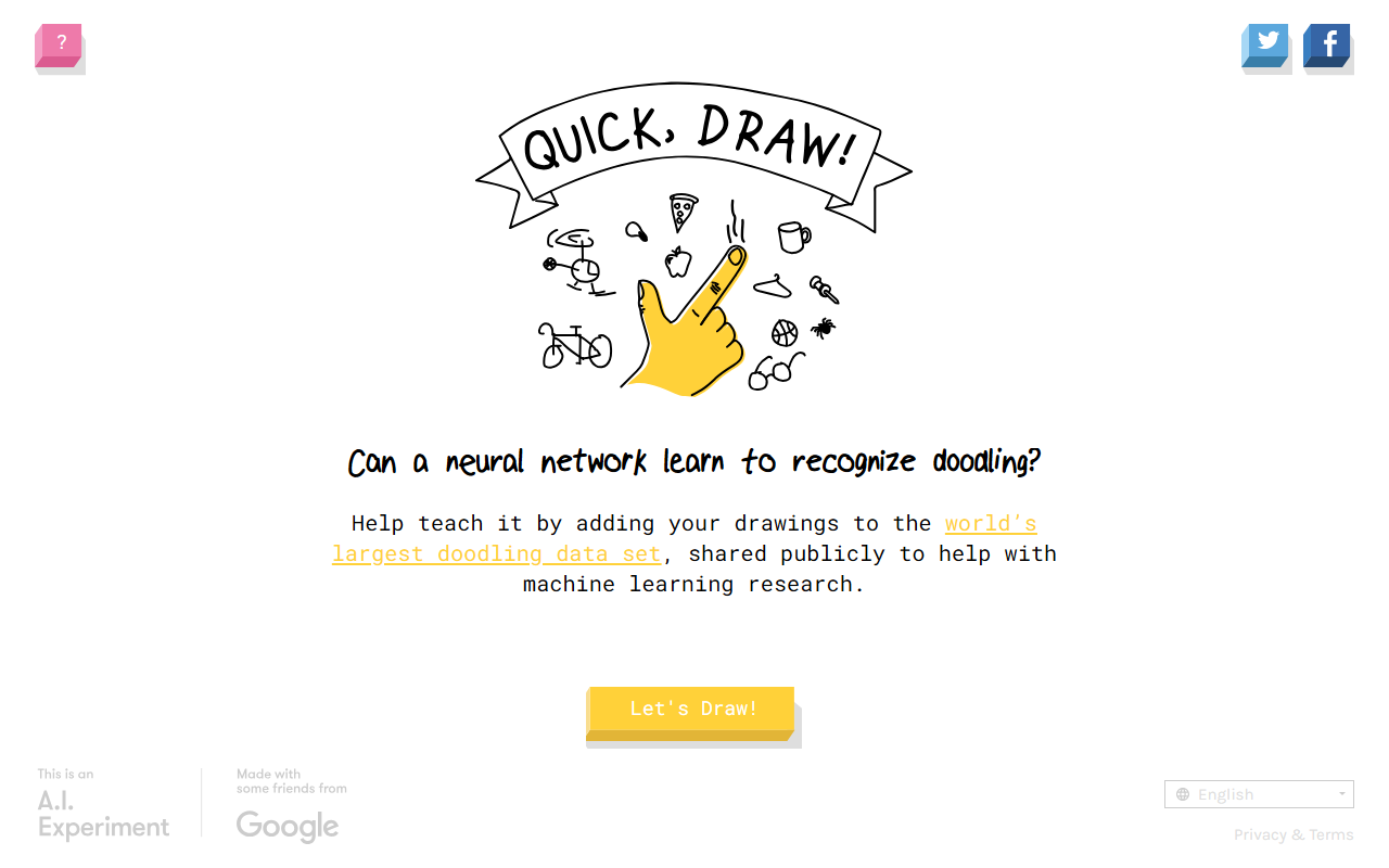 Google Quick Draw screenshot