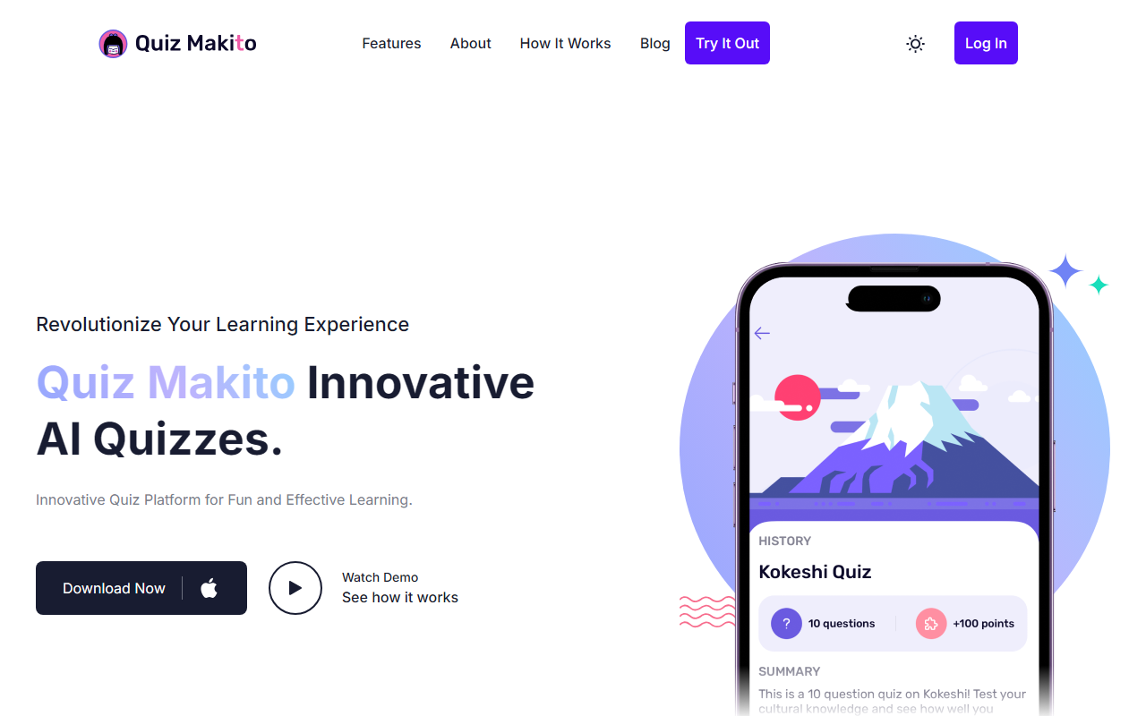 Quiz Makito screenshot