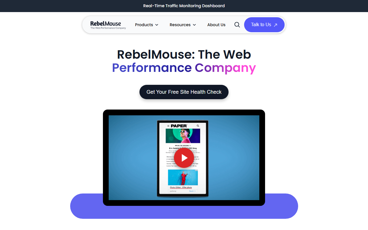 RebelMouse screenshot