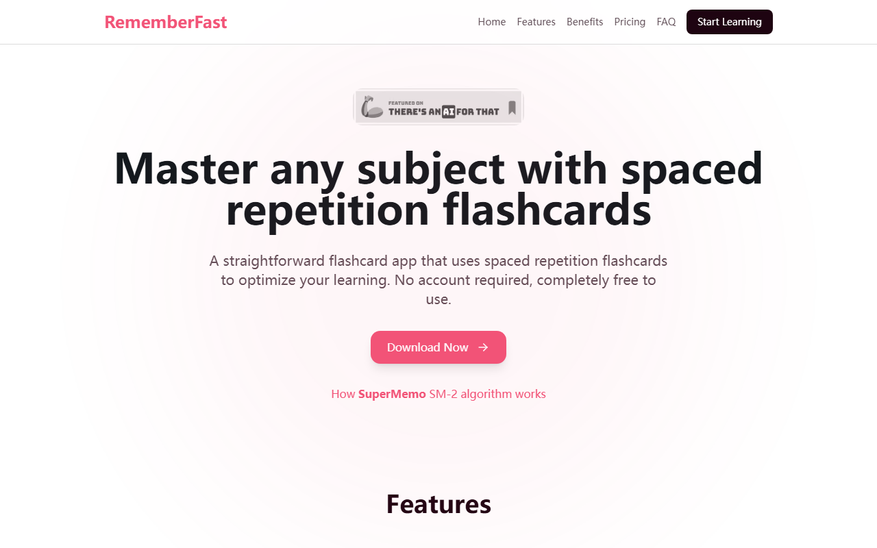 RememberFast screenshot