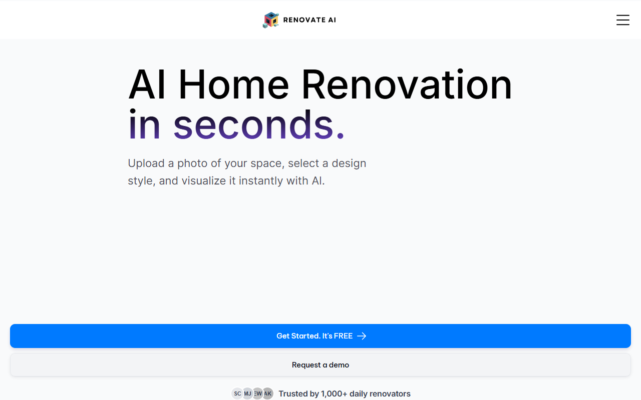 Renovate AI screenshot