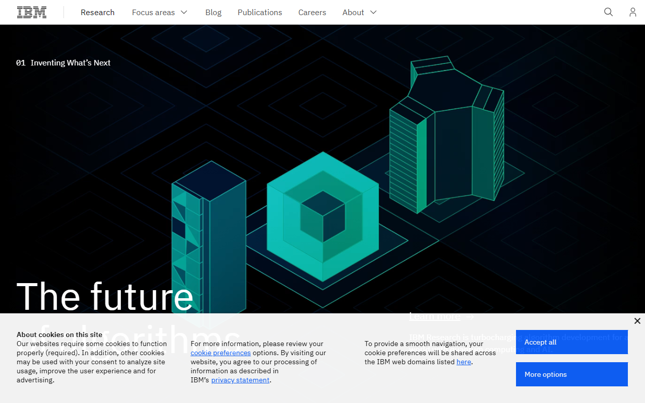 IBM Research screenshot