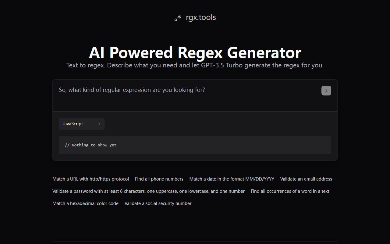 rgx.tools screenshot