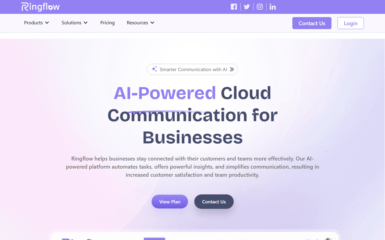 Ringflow screenshot