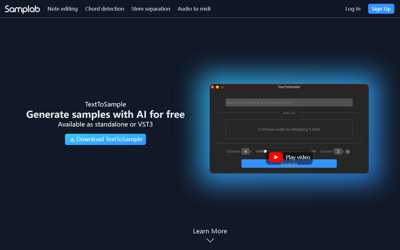 Samplab screenshot