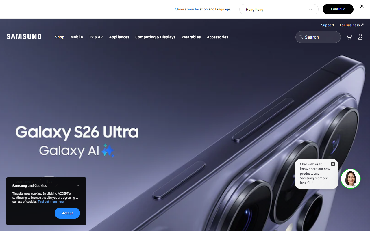Samsung screenshot