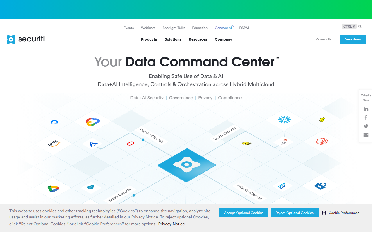 Securiti screenshot