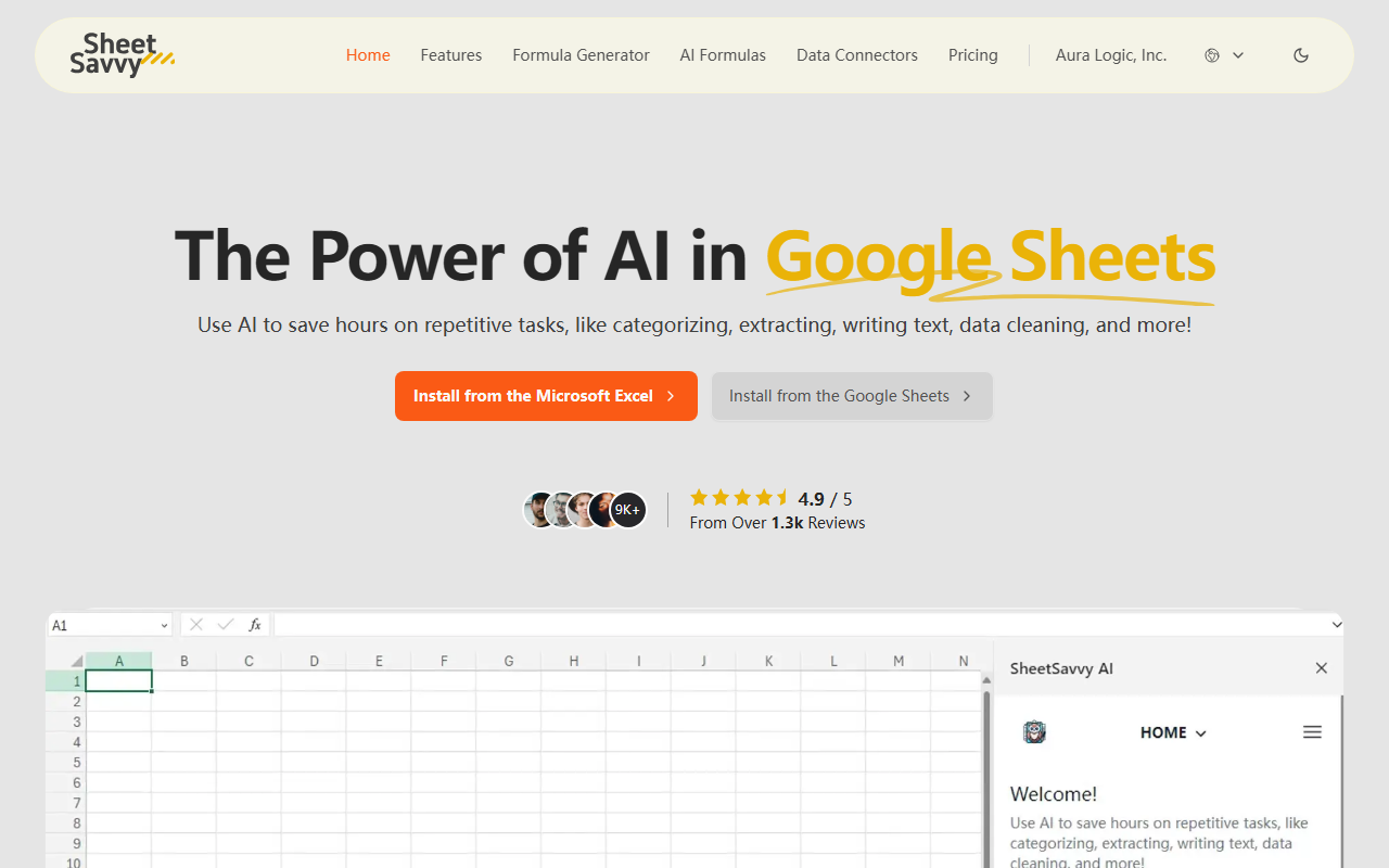 SheetSavvy AI screenshot