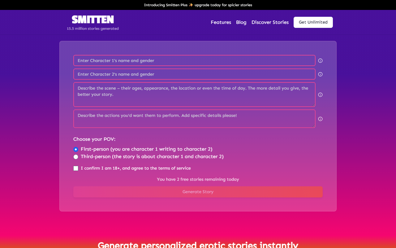 Smitten screenshot