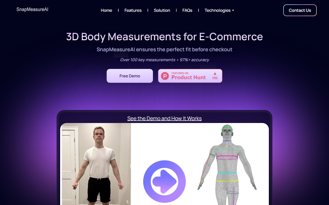 SnapMeasureAI screenshot
