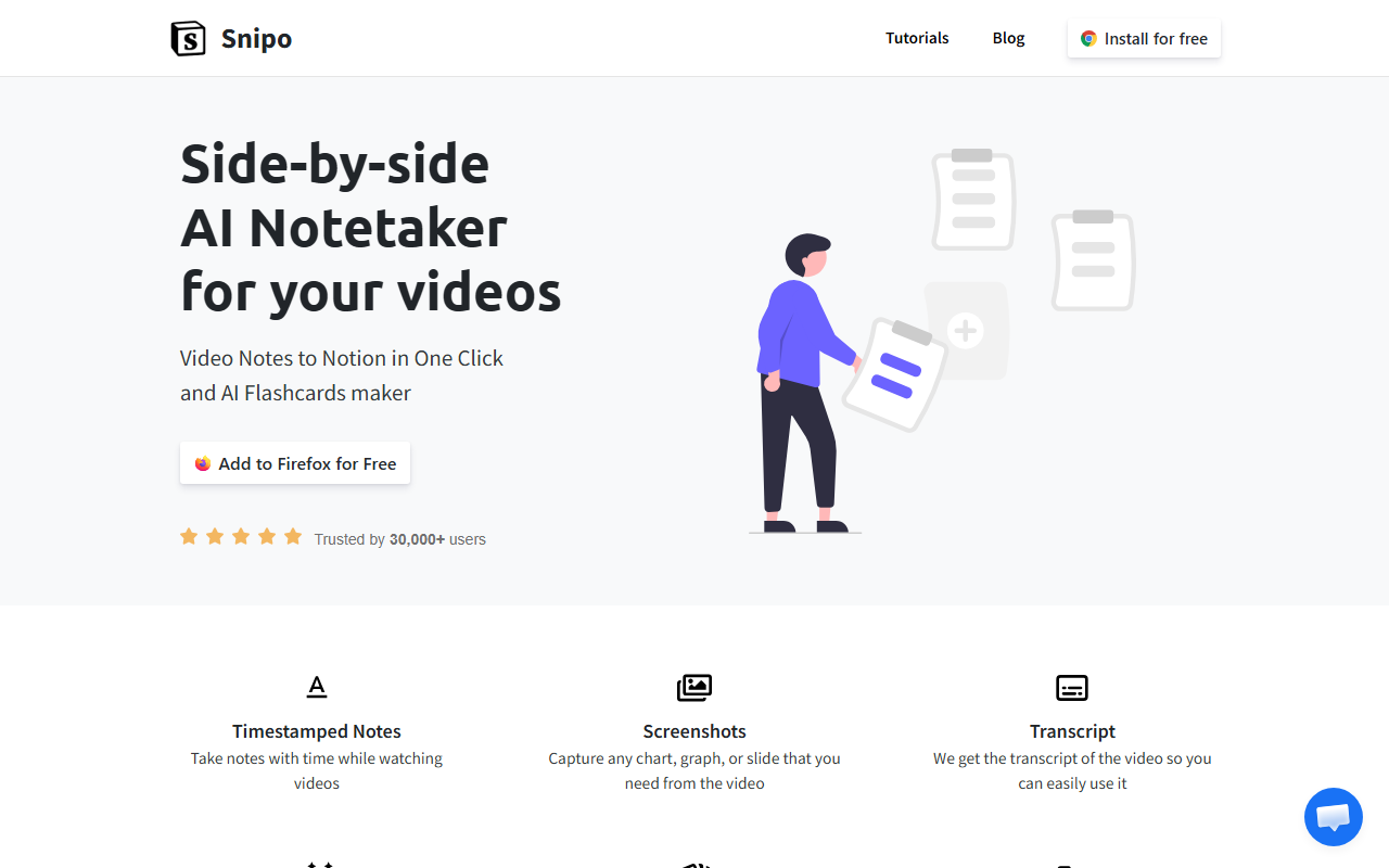 Snipo screenshot