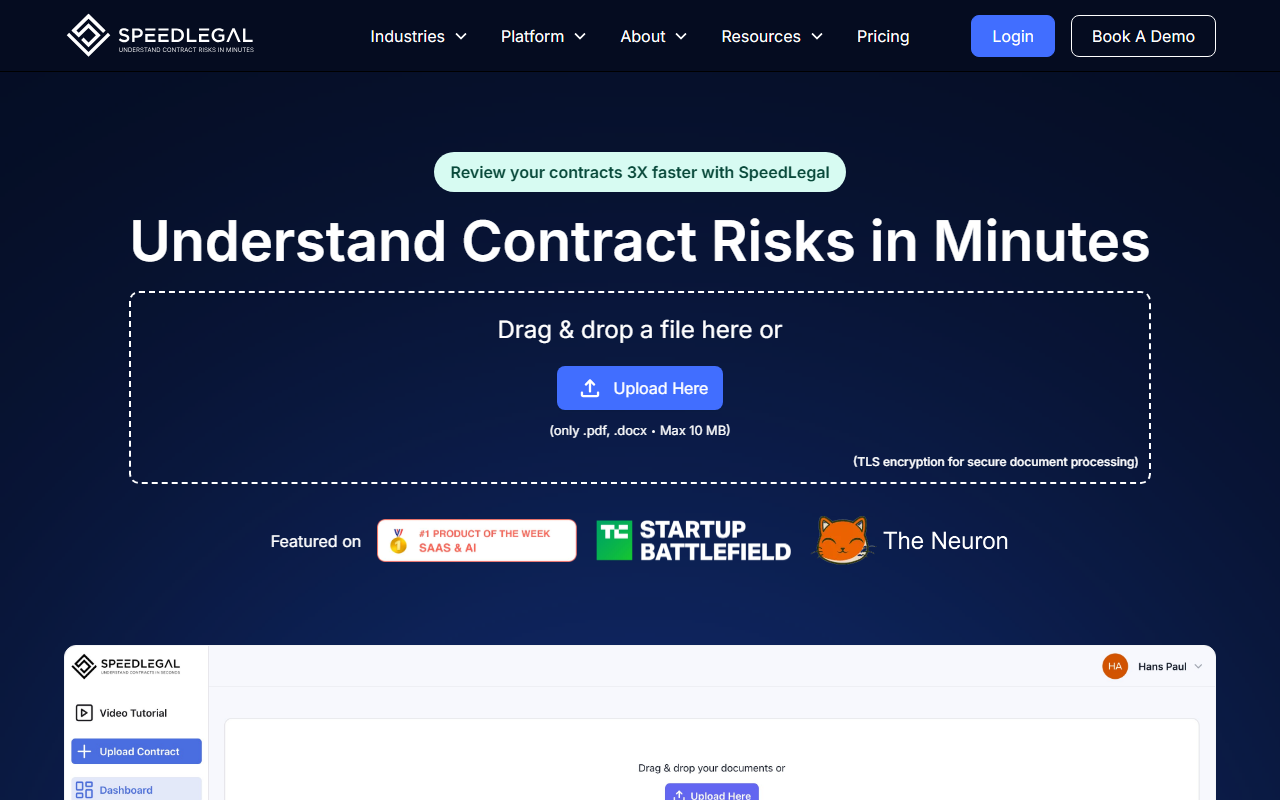 SpeedLegal screenshot