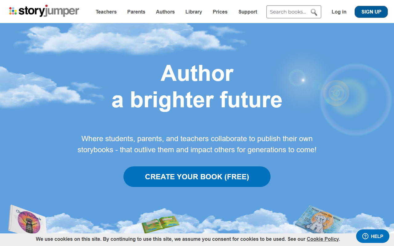 StoryJumper screenshot