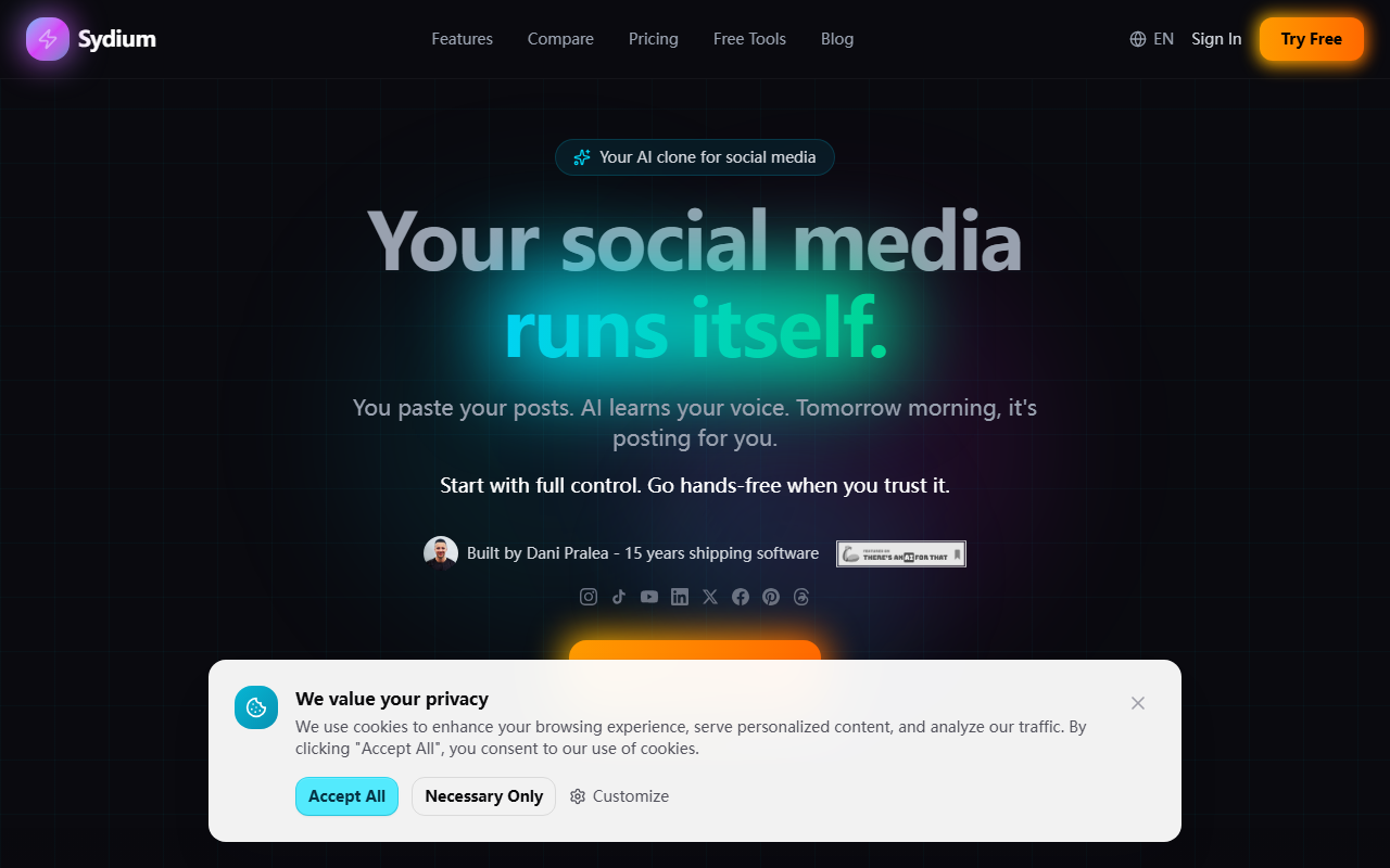 Sydium screenshot