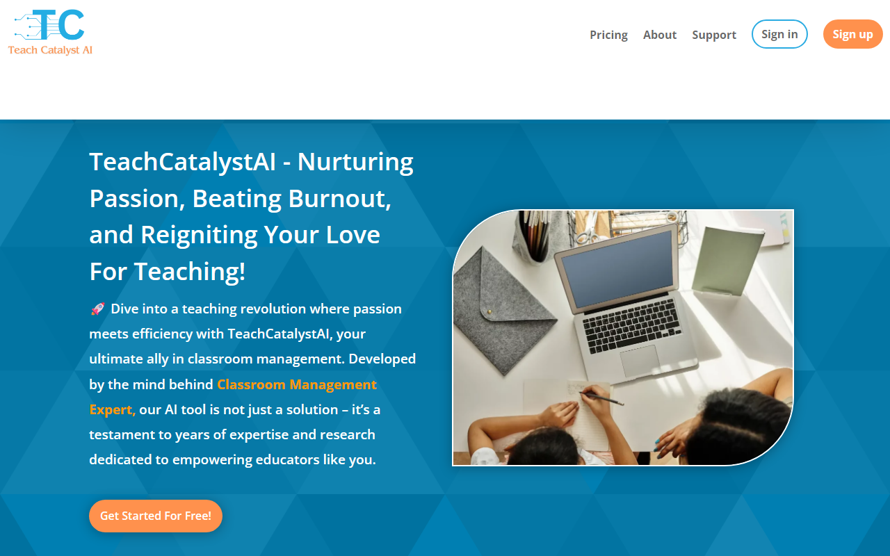 TeachCatalystAI screenshot