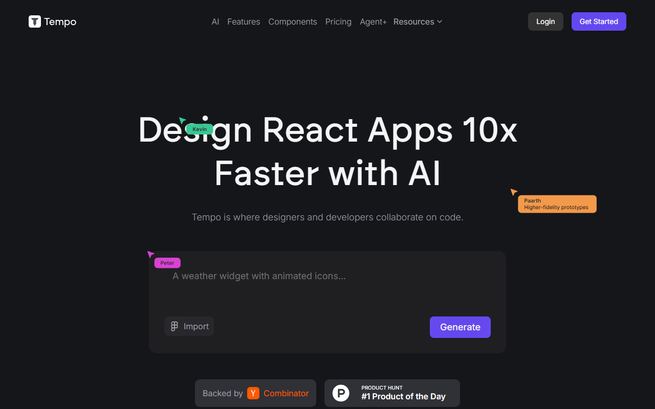 Tempo screenshot