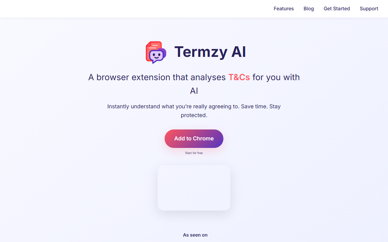 Termzy AI screenshot