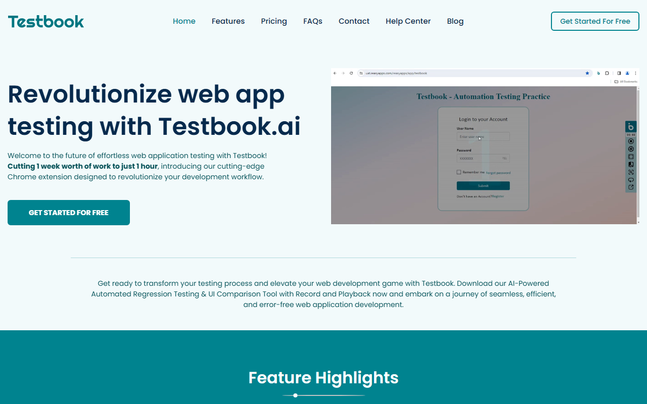 Testbook screenshot