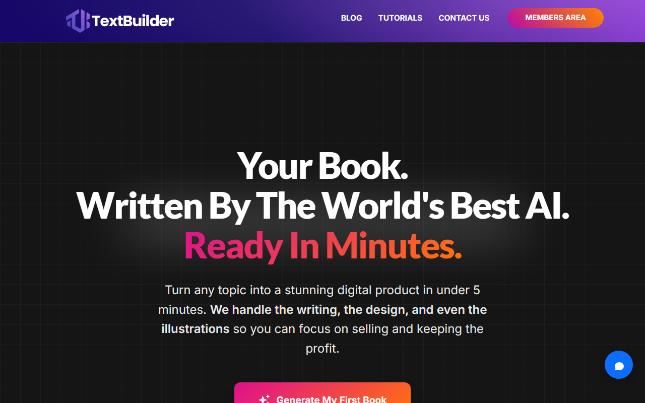 TextBuilder screenshot