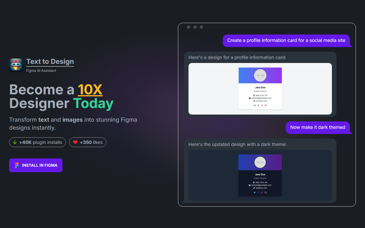 TextToDesign.ai screenshot