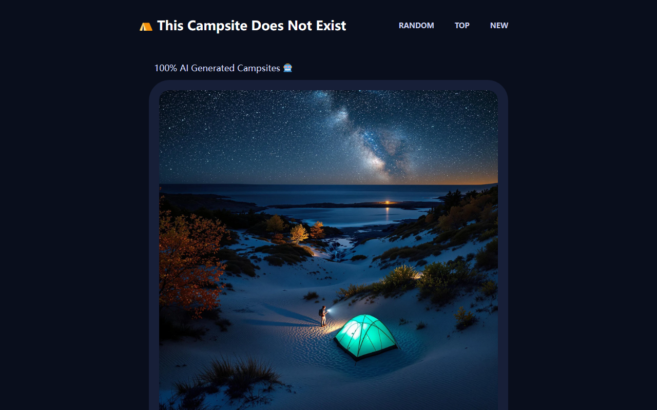 This Campsite Does Not Exist screenshot