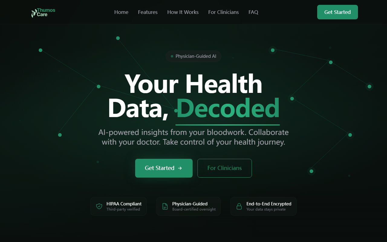 Thumos Care screenshot