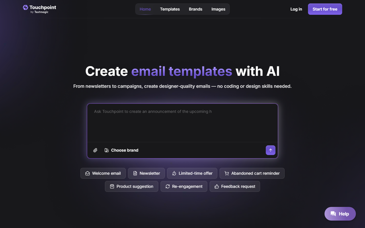 Touchpoint screenshot