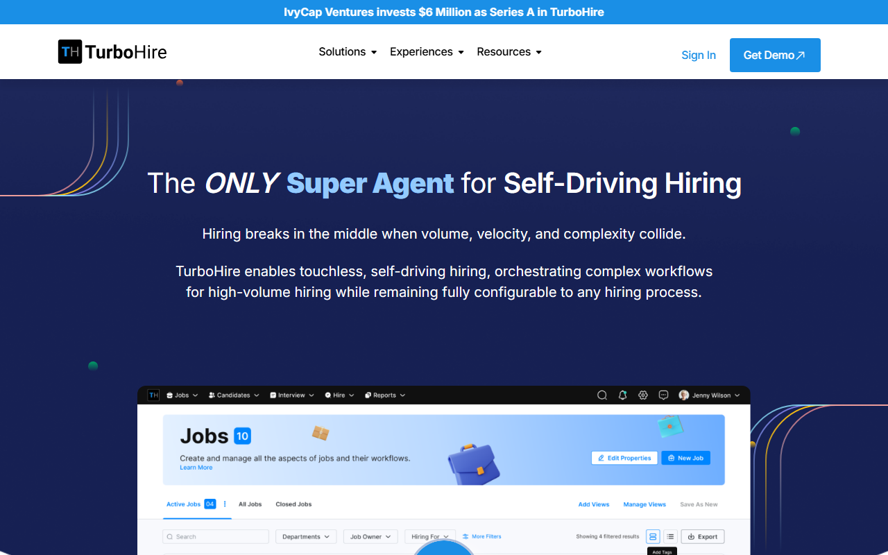 TurboHire screenshot