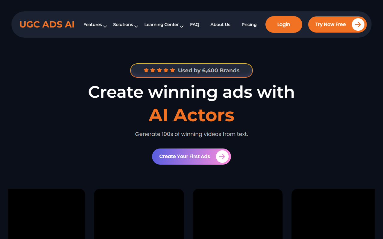 UGC Ads AI screenshot