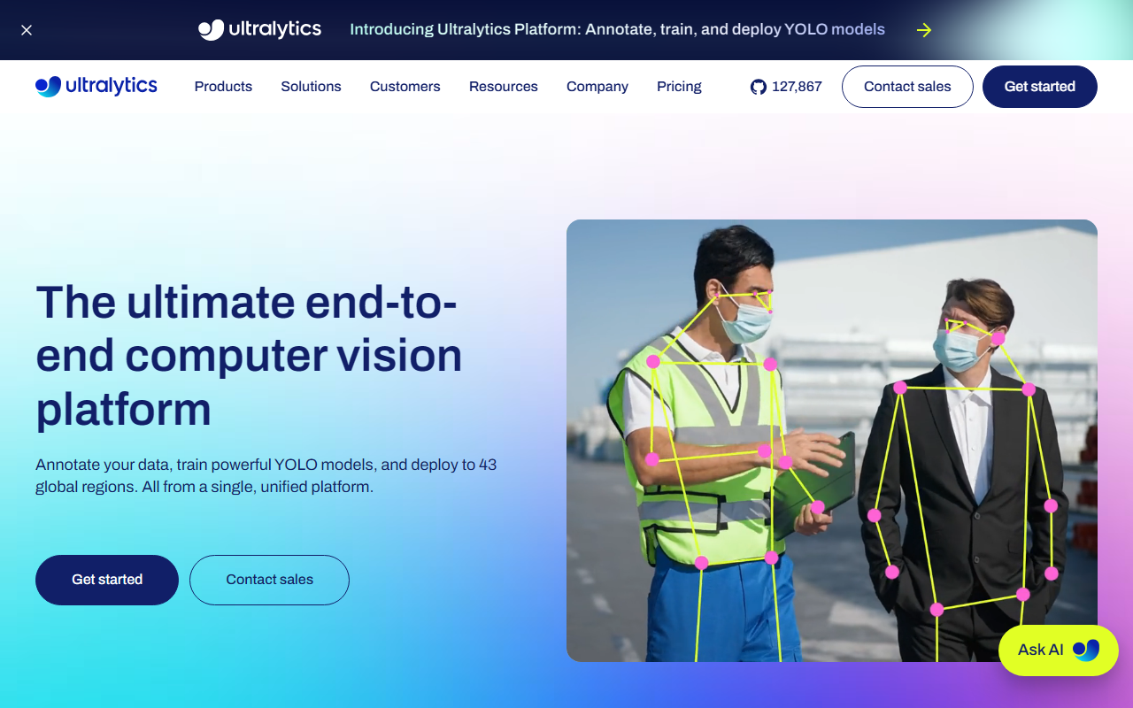 Ultralytics screenshot