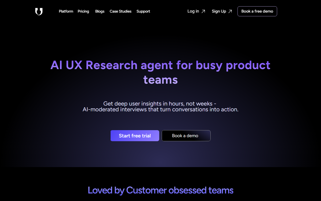 Userology screenshot