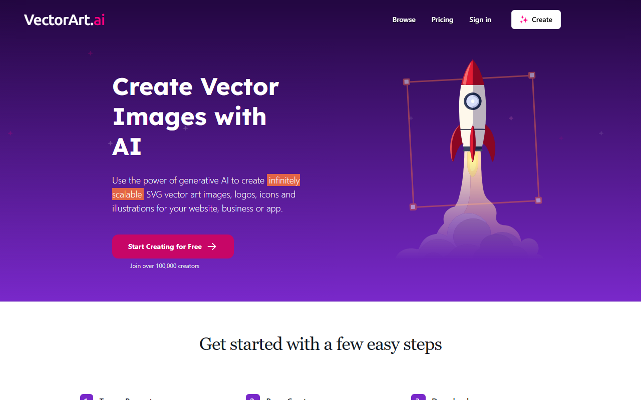 VectorArt.ai screenshot